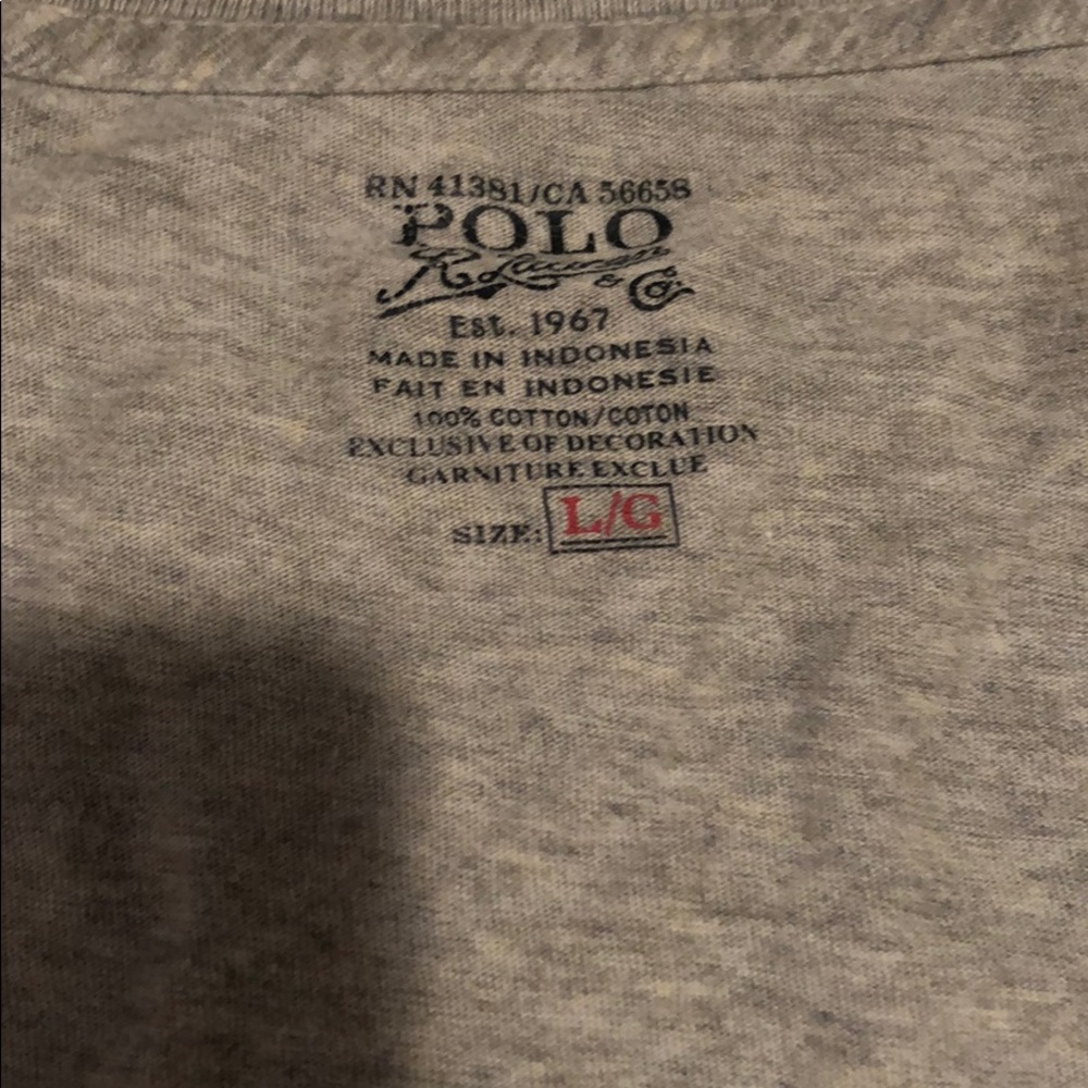 Long sleeve polo shirt with pocket protector